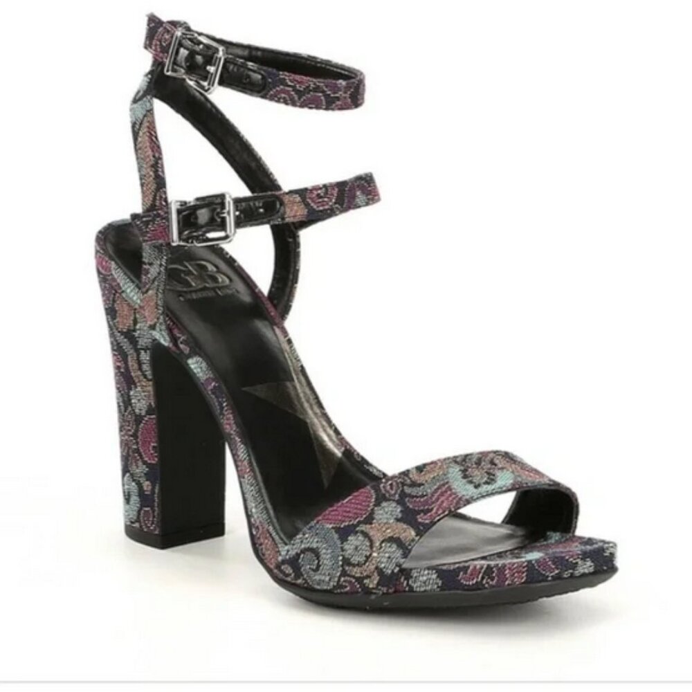 Gianni Bini Multicolor Patterned Heels